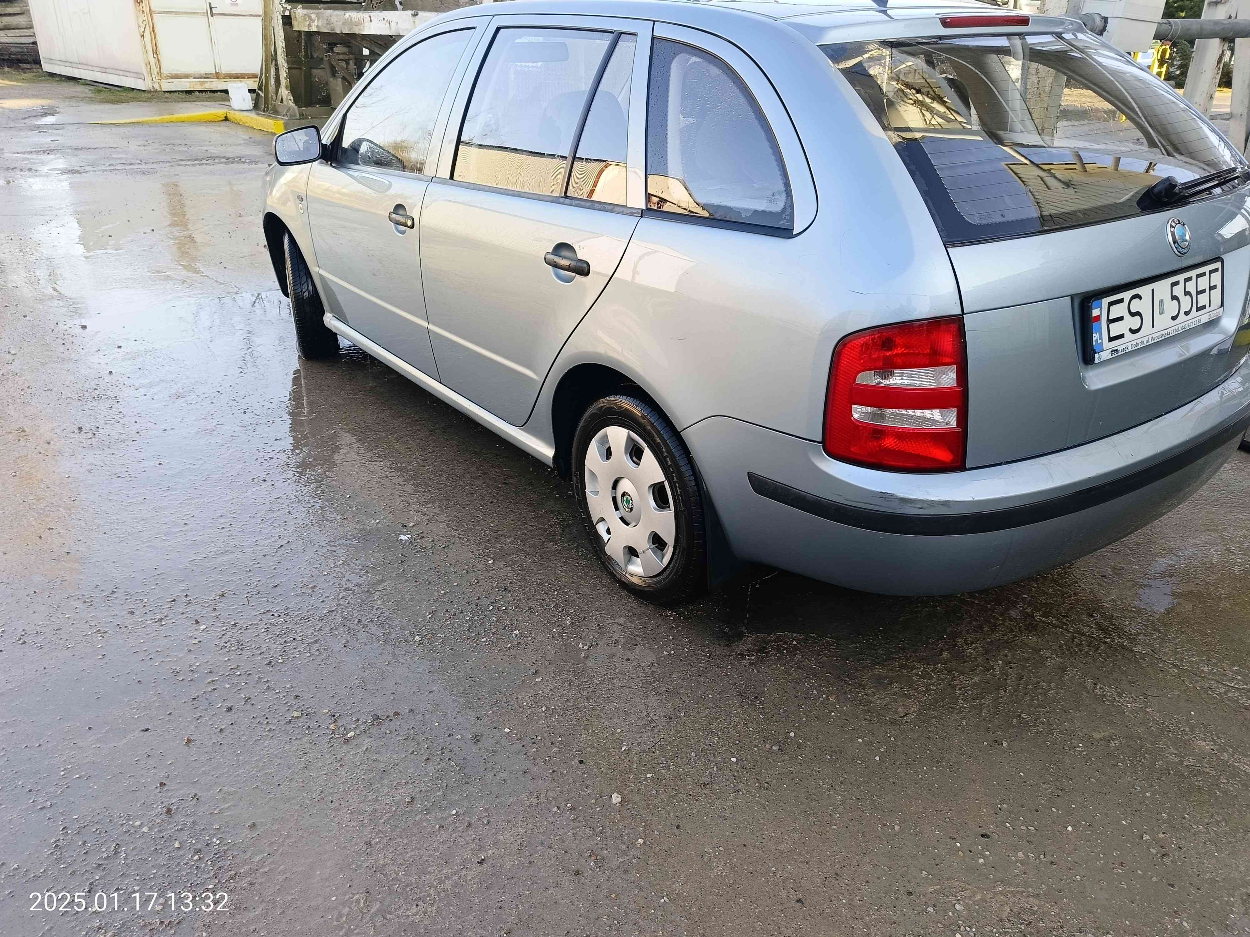 Szkoda fabia kombi